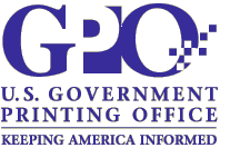 Logo: G.P.O, U.S. Government Printing Office