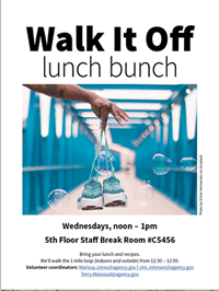 Sample lunch room flyer.