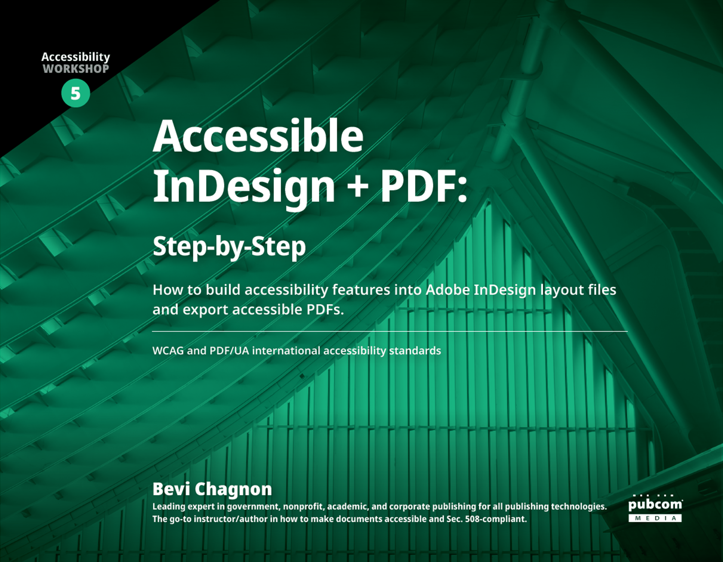 Book cover, Accessible InDesign Plus PDF.