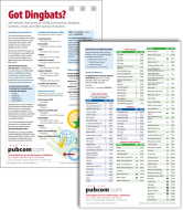 Got Dingbats? 108 Unicode characters for STEM and general publishing