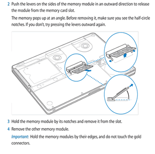 Sample of a user manual in PDF
